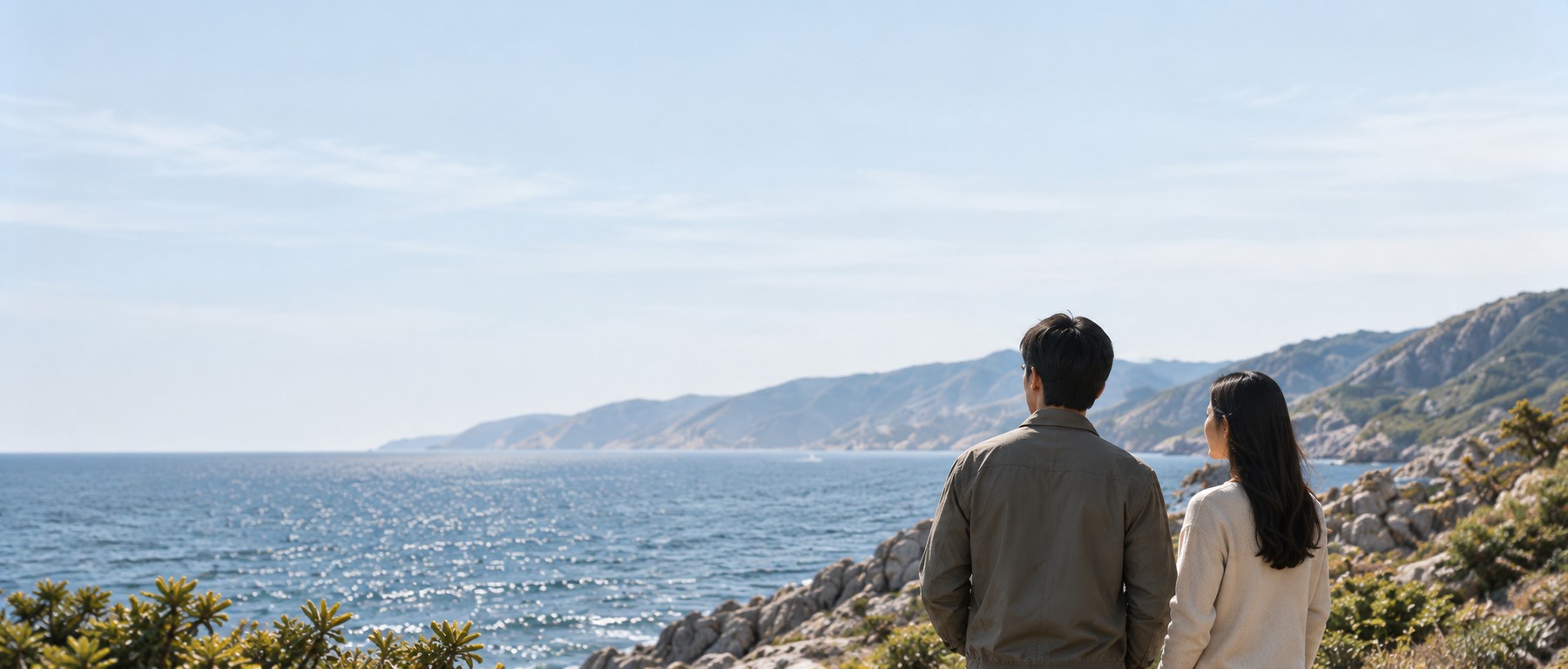 海岸出行场景